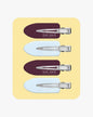 NAK No Crease Hair Clips 4 Pack