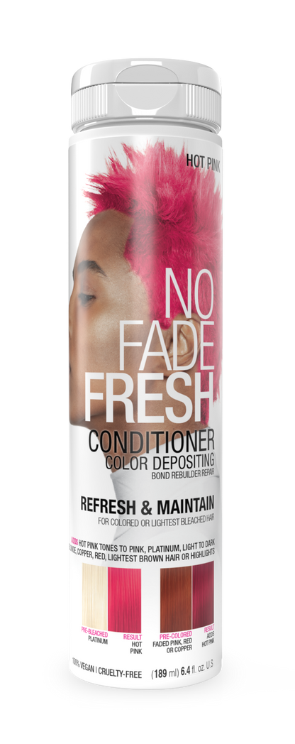 No Fade Fresh Semi Permanent Colour Depositing Conditioner Hot Pink 189ml