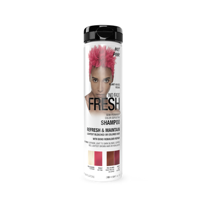 No Fade Fresh Semi Permanent Colour Depositing Shampoo Hot Pink 189ml