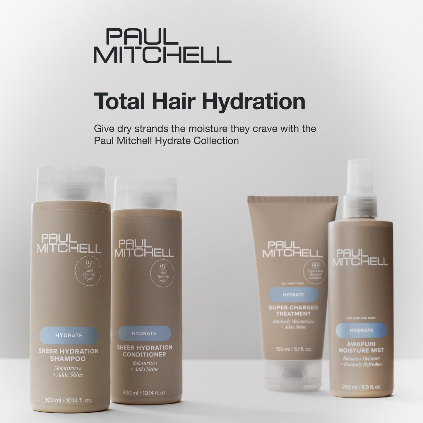 Paul Mitchell Hydrate Sheer Hydration Conditioner 1000ml (NEW PACKAGING)
