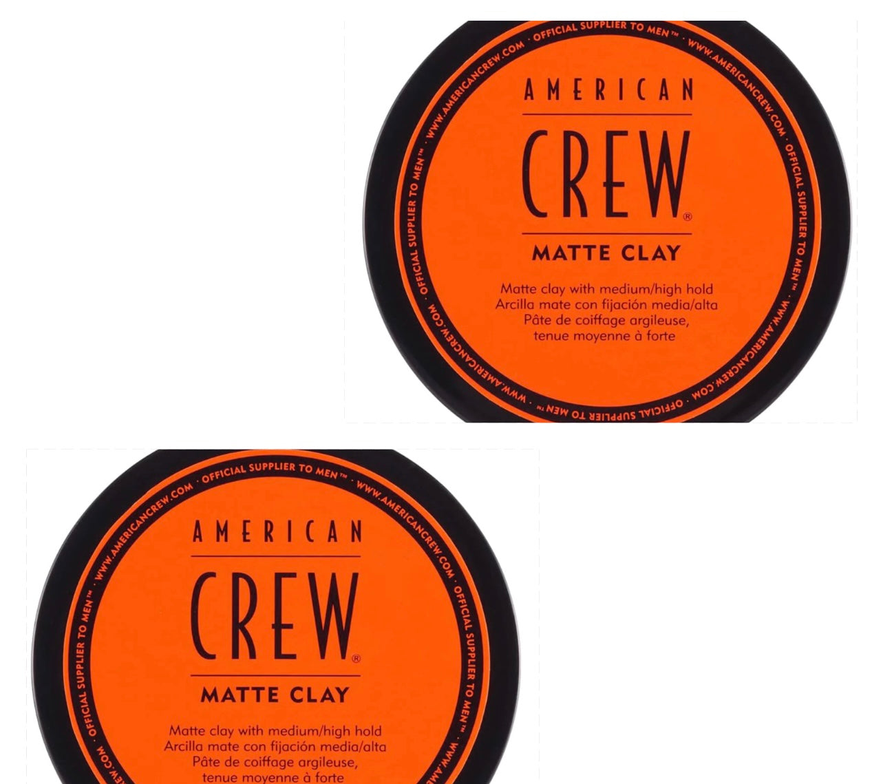 American Crew Matte Clay Duo Pack