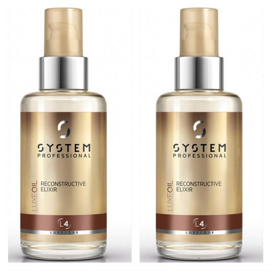 System Professional LuxeOil Reconstructive Elixir 100mL x 2