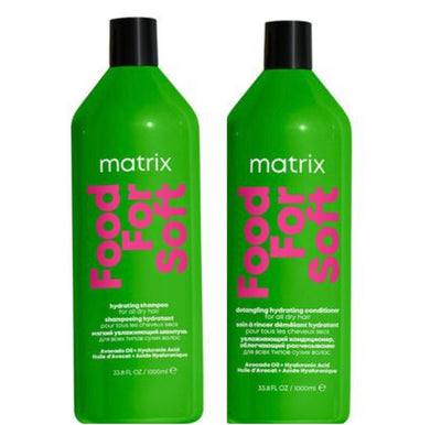 Matrix Food For Soft Hydrating Shampoo & Detangling Conditioner 1 litre set