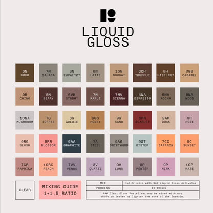 NAK Hair Liquid Gloss 60ml - Salon Warehouse