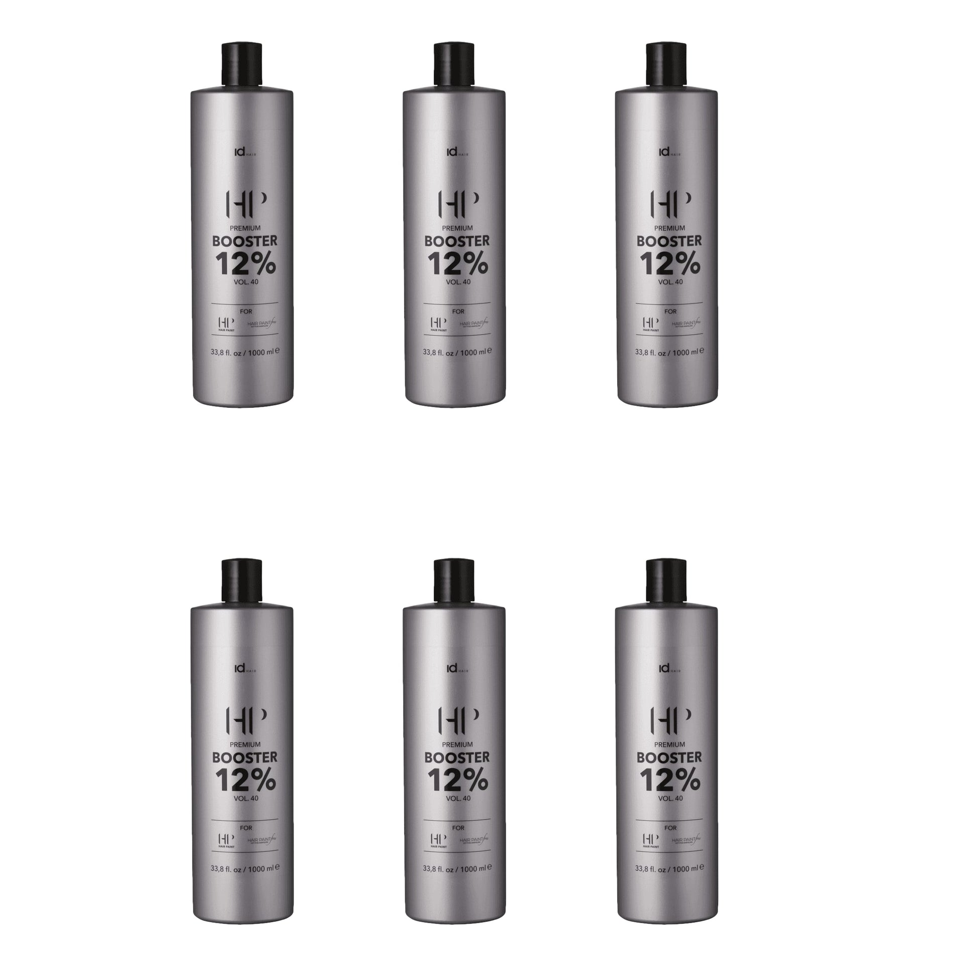 IdHAIR Hair Paint HP/HP Free Booster 12% 6 x 1000ml - Salon Warehouse