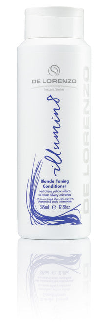 De Lorenzo Instant Illumin8 Blonde Toning Shampoo & Conditioner Duo 375ml - Salon Warehouse