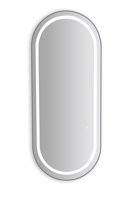 Salon & Co Illuminated Wall Mirror Oval 70cm x 170cm