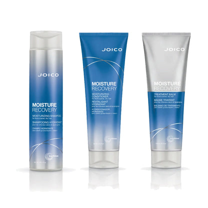 Joico Moisture Recovery Shampoo, Conditioner & Treatment Balm Trio - Salon Warehouse