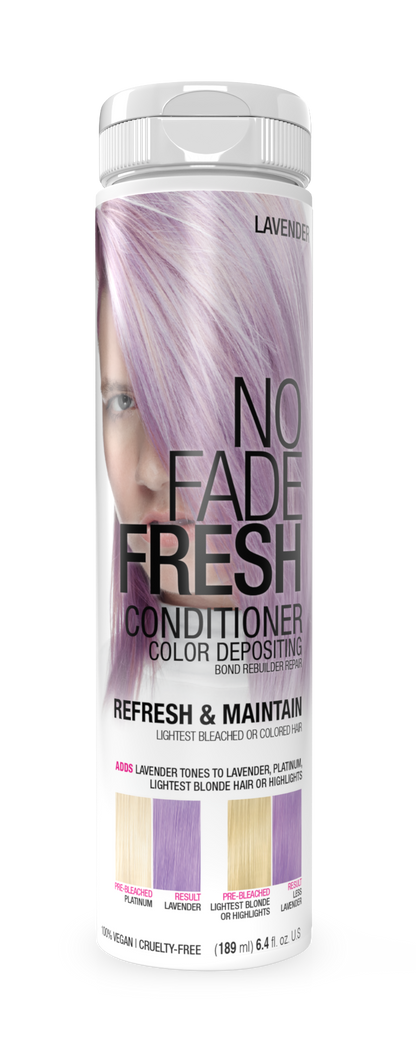 No Fade Fresh Semi Permanent Colour Depositing Conditioner Lavender 189ml