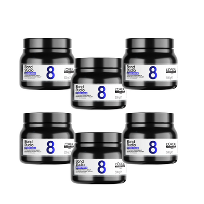 L'Oreal Professionnel Blond Studio Purple Lightening Balm 500g (6 Pack)