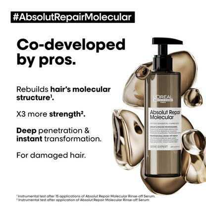 L'Oréal Professionnel Serie Expert Absolut Repair Molecular Liquid Rinse Off Serum 250ml