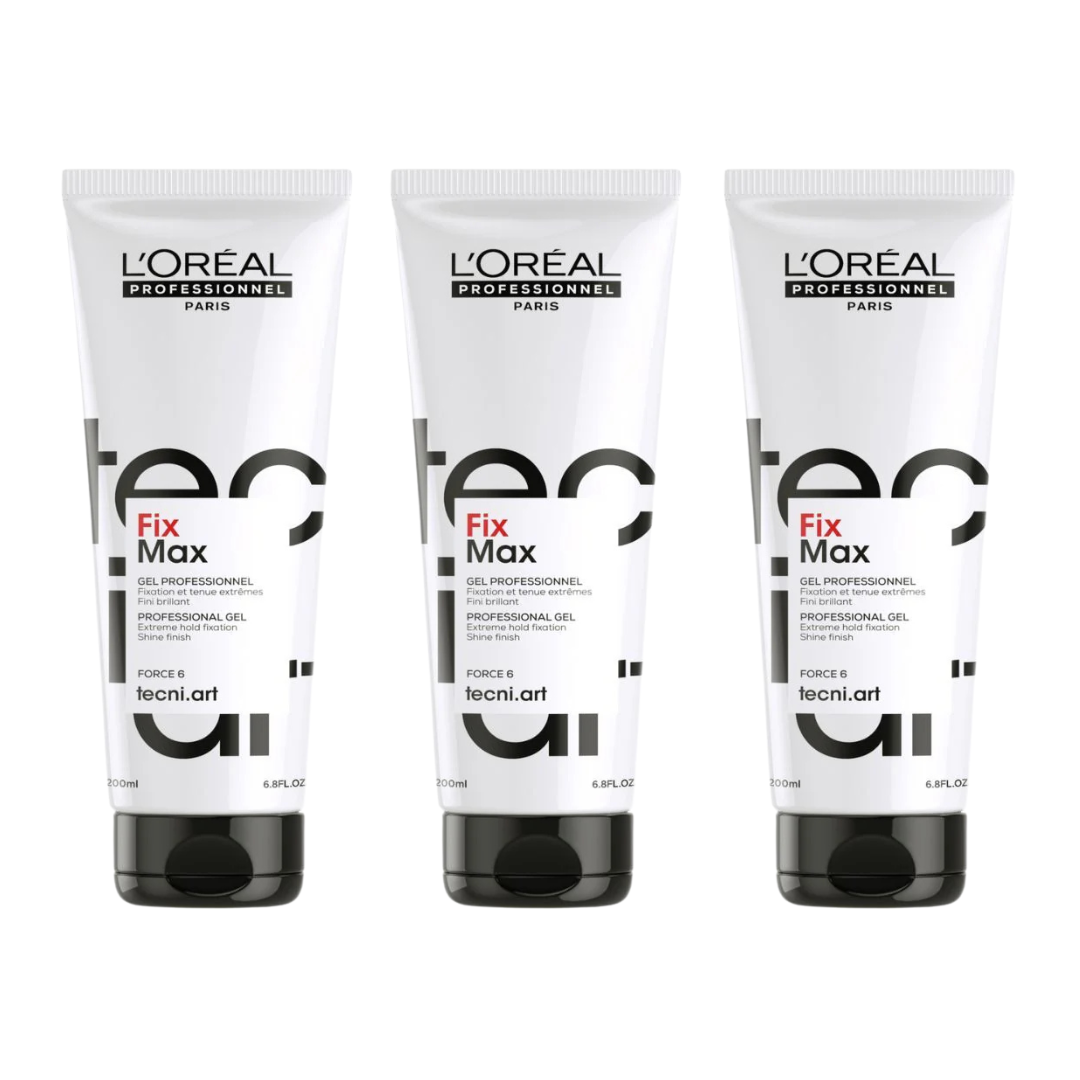 L'Oréal Tecni.Art Fix Max Gel 200ml Trio - NEW LOOK