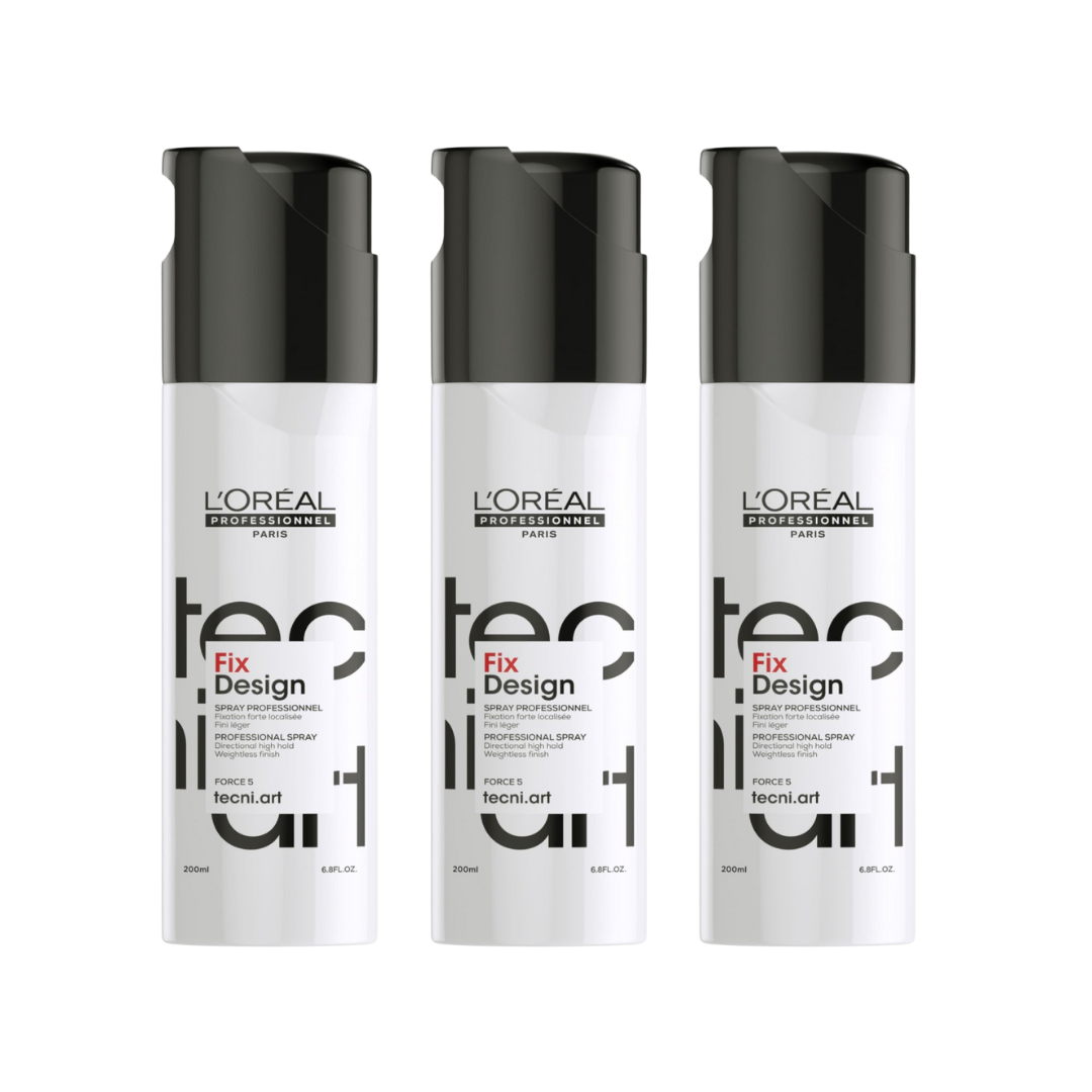 L'Oréal Professionnel Tecni Art Fix Design Fixing Spray 200ml Trio