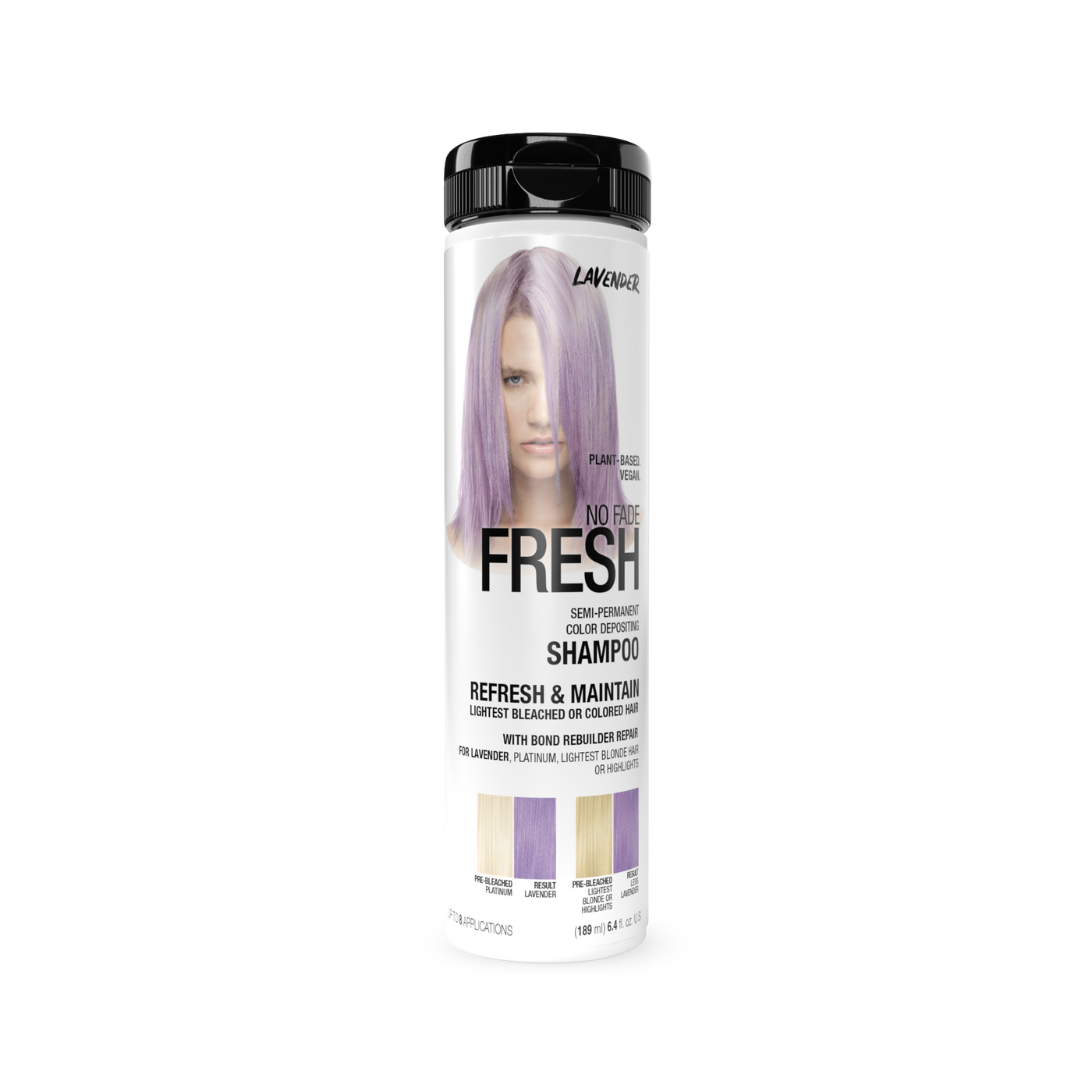 No Fade Fresh Semi Permanent Colour Depositing Shampoo Lavender 189ml