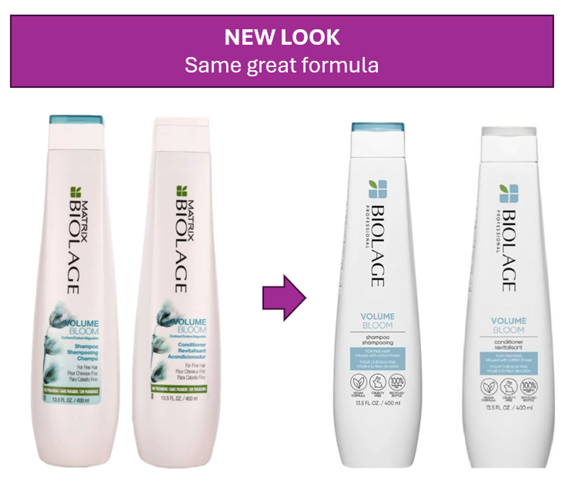 Matrix Biolage Volume Bloom Shampoo And Conditioner 400ml Duo Pack