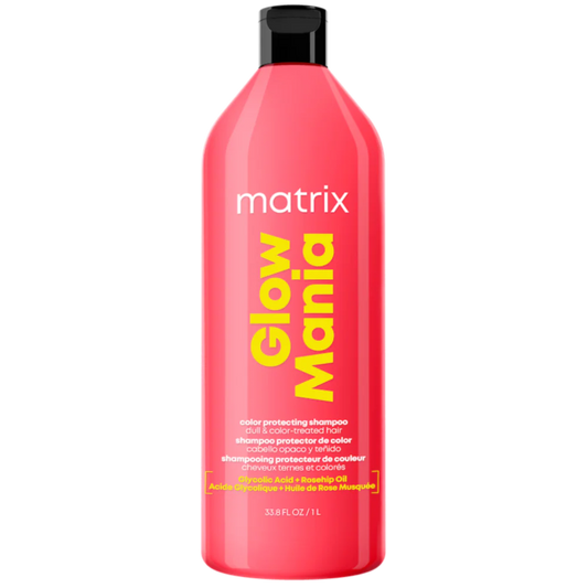 Matrix Glow Mania Colour Protecting Shampoo 1000ml - Salon Warehouse