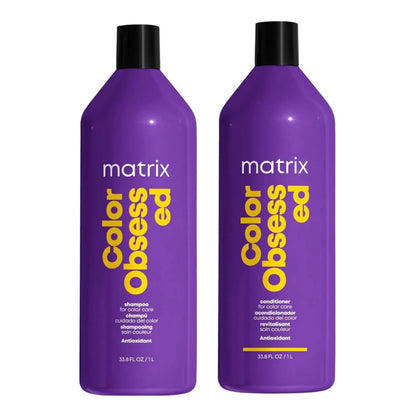 Matrix Total Results Color Obsessed Shampoo and Conditioner 1000ml Duo