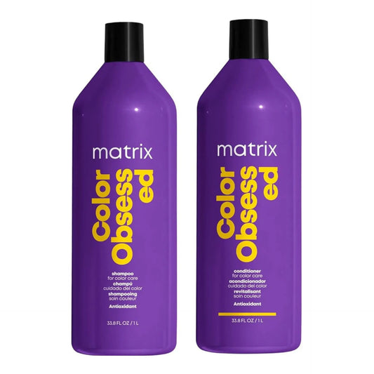 Matrix Total Results Color Obsessed Shampoo and Conditioner 1000ml Duo