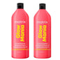 Matrix Glow Mania Colour Protecting Shampoo & Conditioner 1000ml Duo - Salon Warehouse
