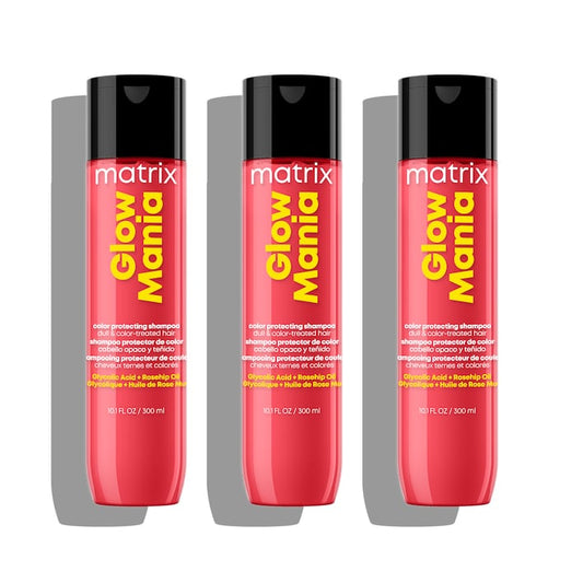 Matrix Glow Mania Colour Protecting Shampoo 300ml Trio - Salon Warehouse