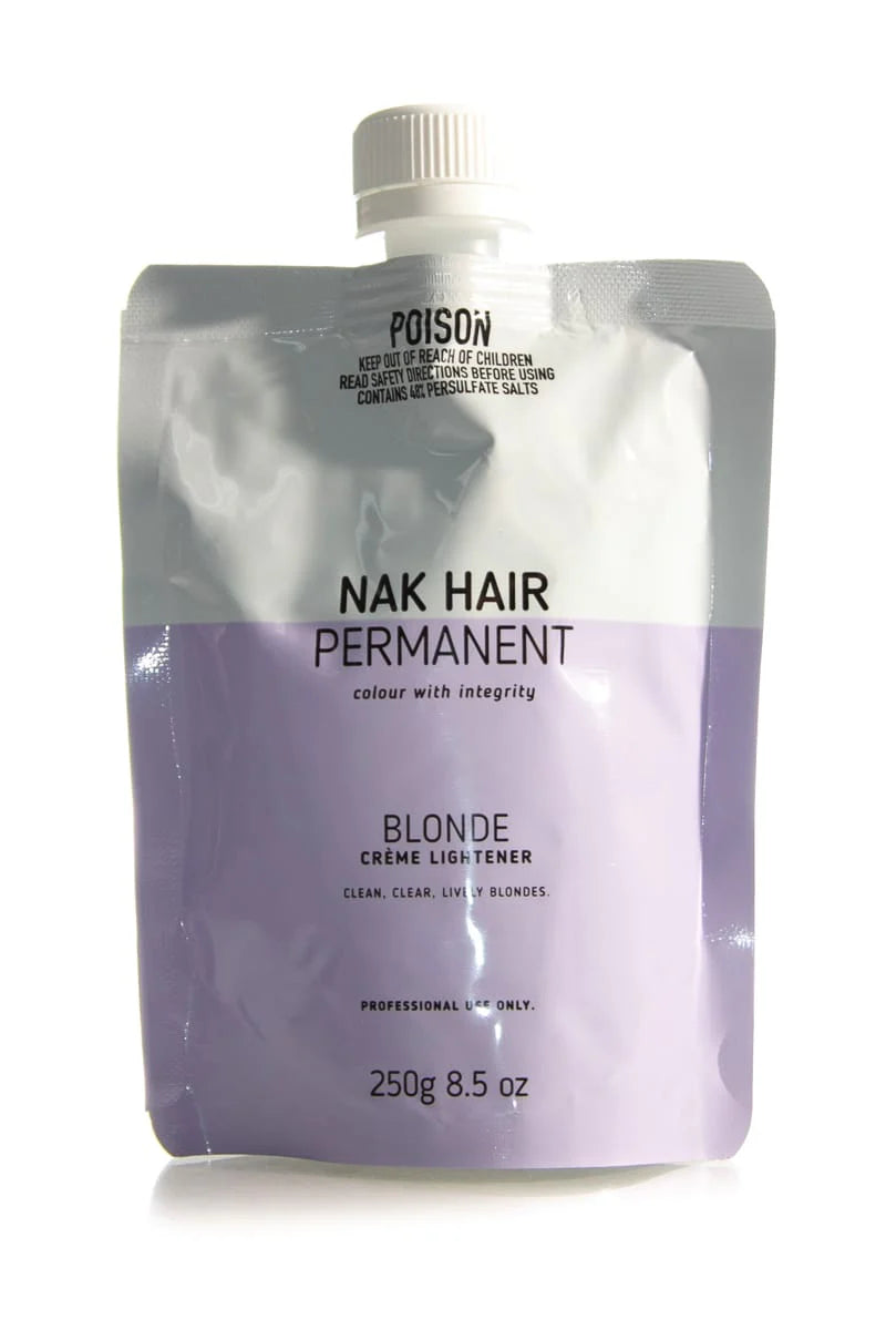 NAK Blonde Lightening Crème 250g - Salon Warehouse