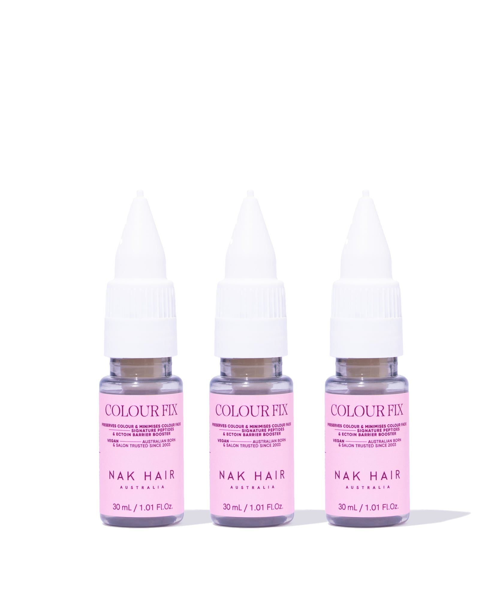 NAK Colour Fix 30ml NEW Trio - Salon Warehouse