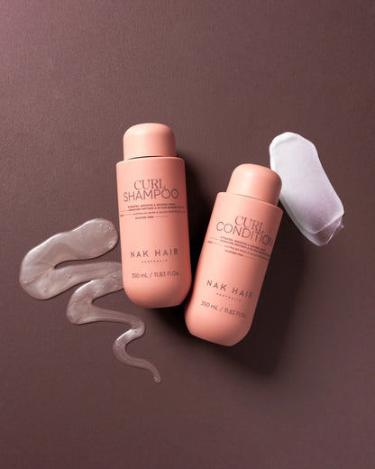 NAK Signature Curl Shampoo & Conditioner 350ml Duo NEW