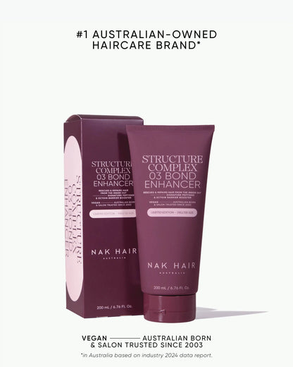 NAK Signature Structure Complex No.3 Bond Enhancer 200ml Deluxe Size