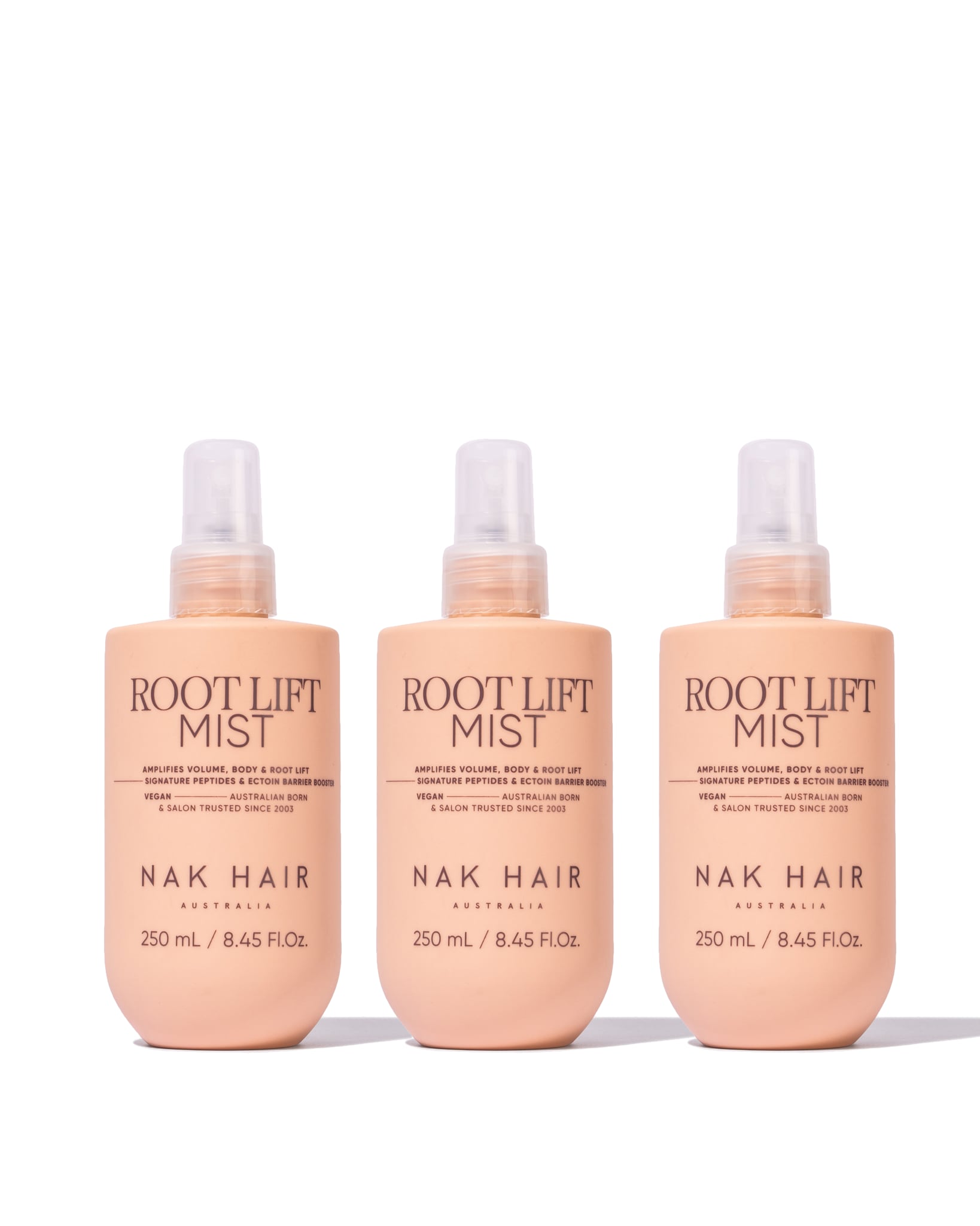 NAK Root Lift Mist 250ml NEW Trio - Salon Warehouse