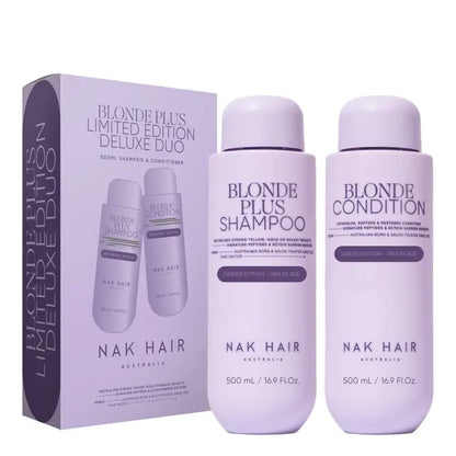 NAK Signature Blonde Plus 500ml Duo — Shampoo & Conditioner