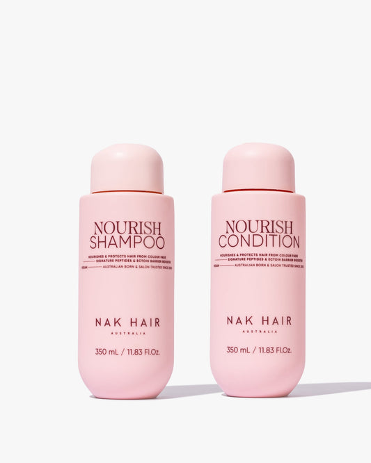NAK Signature Nourish Shampoo & Conditioner 350ml Duo NEW - Salon Warehouse