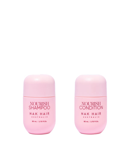 NAK Signature Nourish Shampoo & Conditioner 80ml Duo NEW - Salon Warehouse