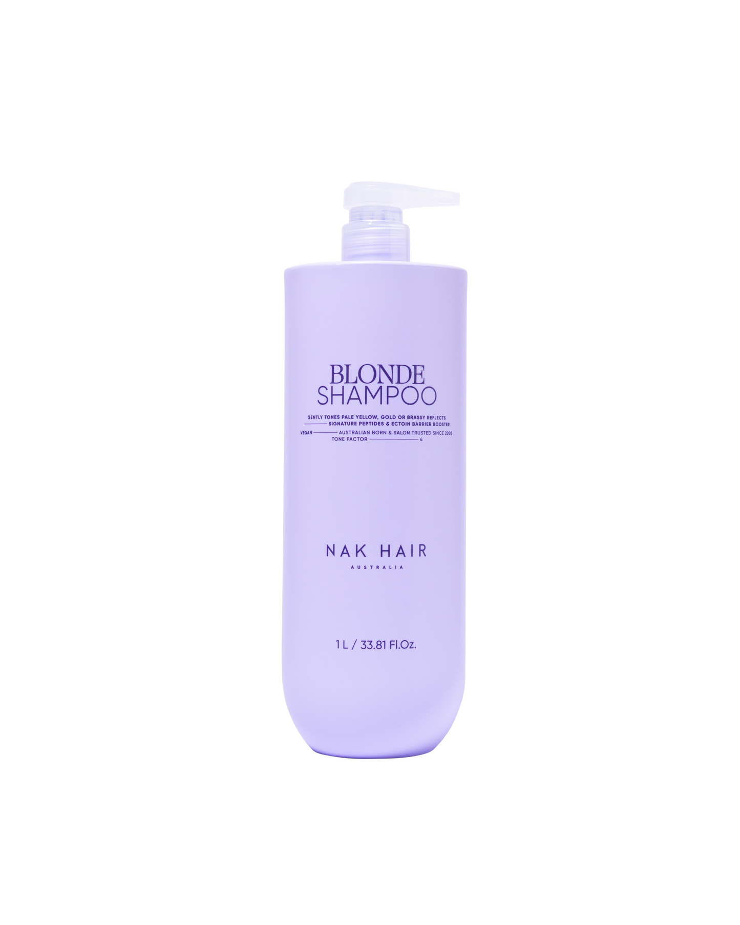 NAK Signature Blonde Shampoo & Condition 1000ml Duo NEW