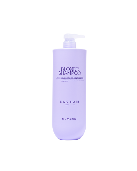 NAK Signature Blonde Shampoo 1000ml NEW