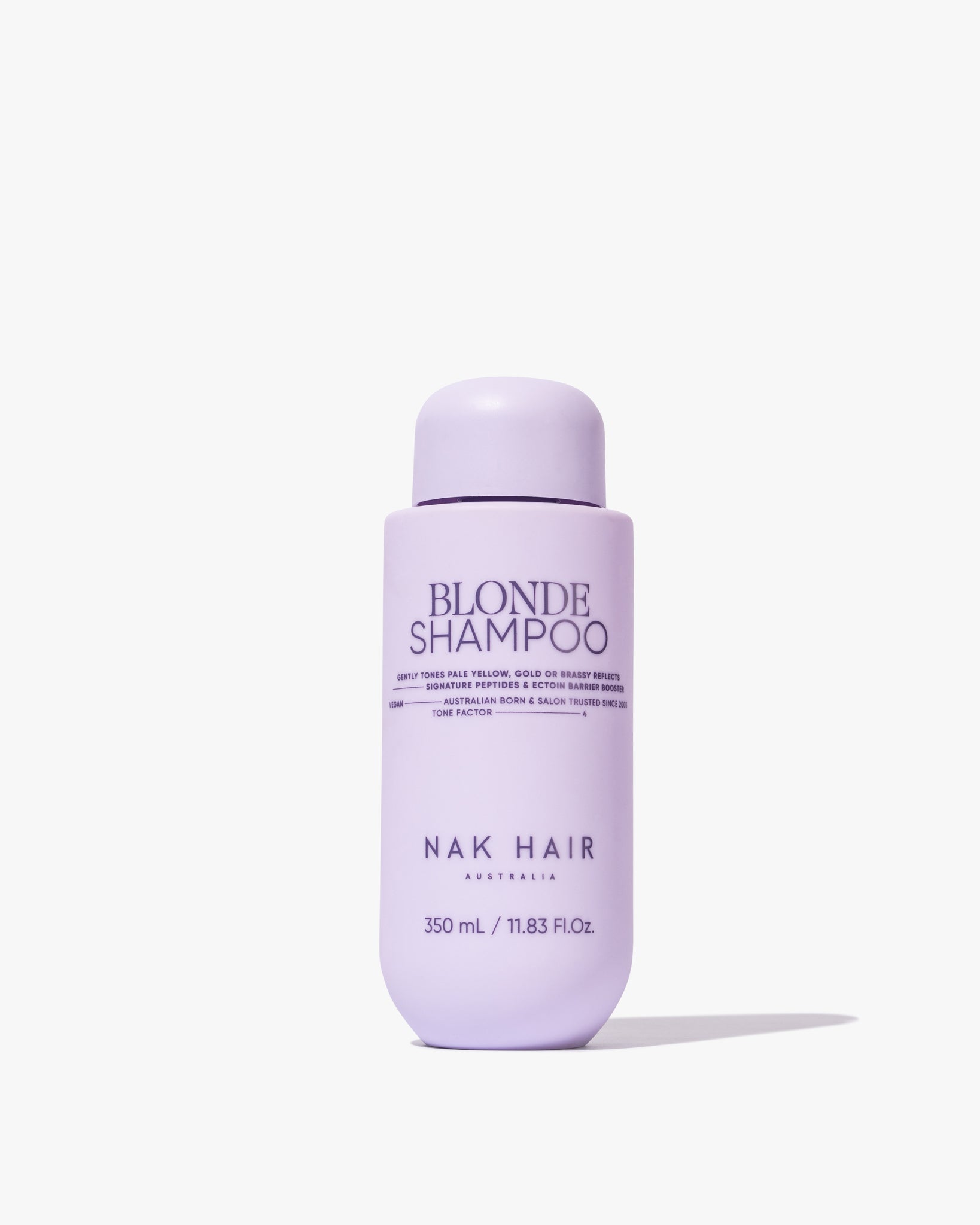 NAK Signature Blonde Shampoo 350ml NEW - Salon Warehouse