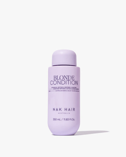 NAK Signature Rose Blonde Shampoo & Condition 350ml Duo NEW - Salon Warehouse