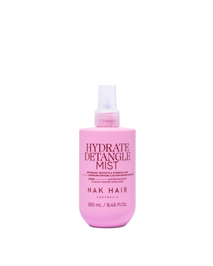 NAK Hydrate Detangle Mist 250ml NEW Trio - Salon Warehouse