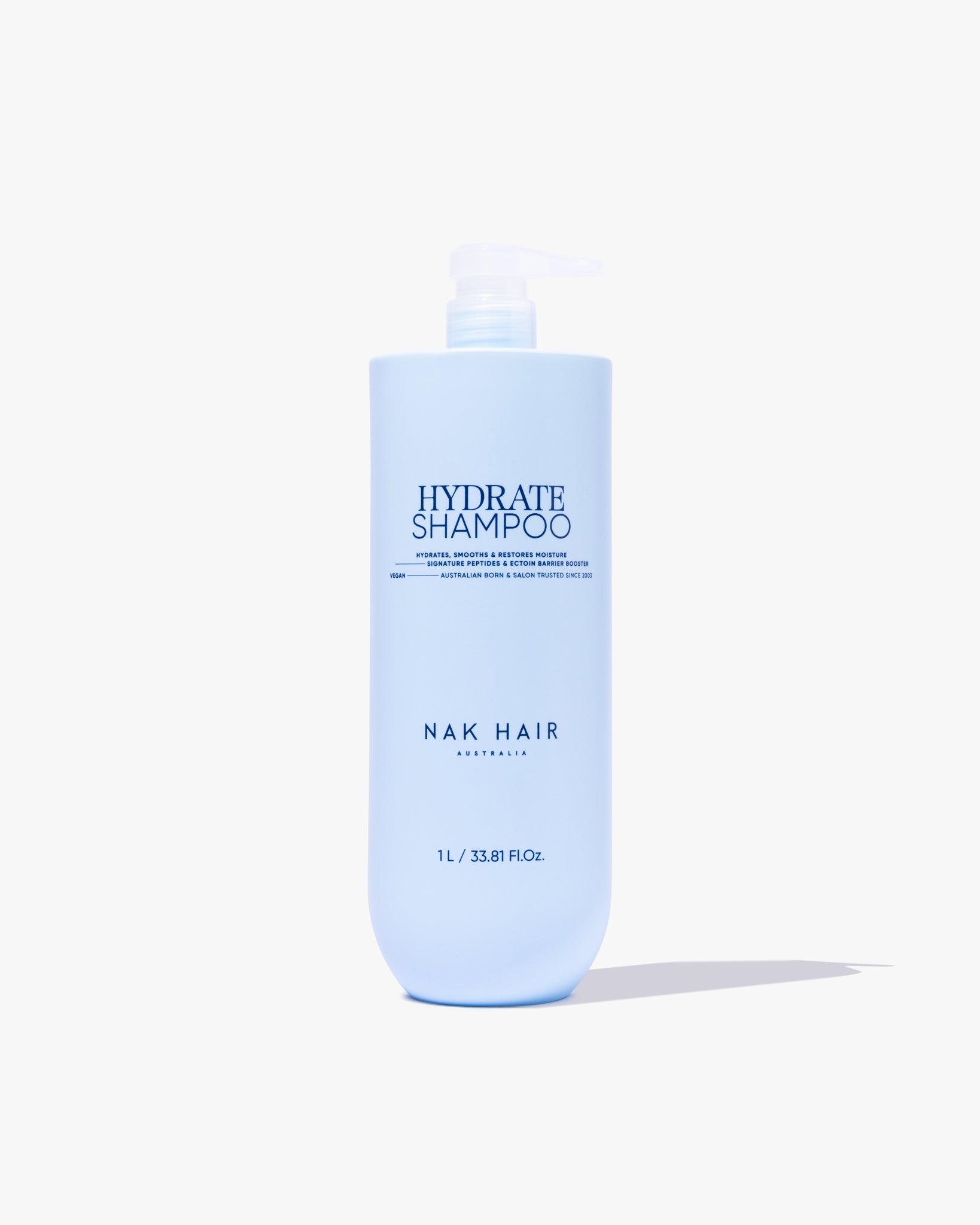 NAK Hair Hydrate Shampoo 1000ml NEW - Salon Warehouse