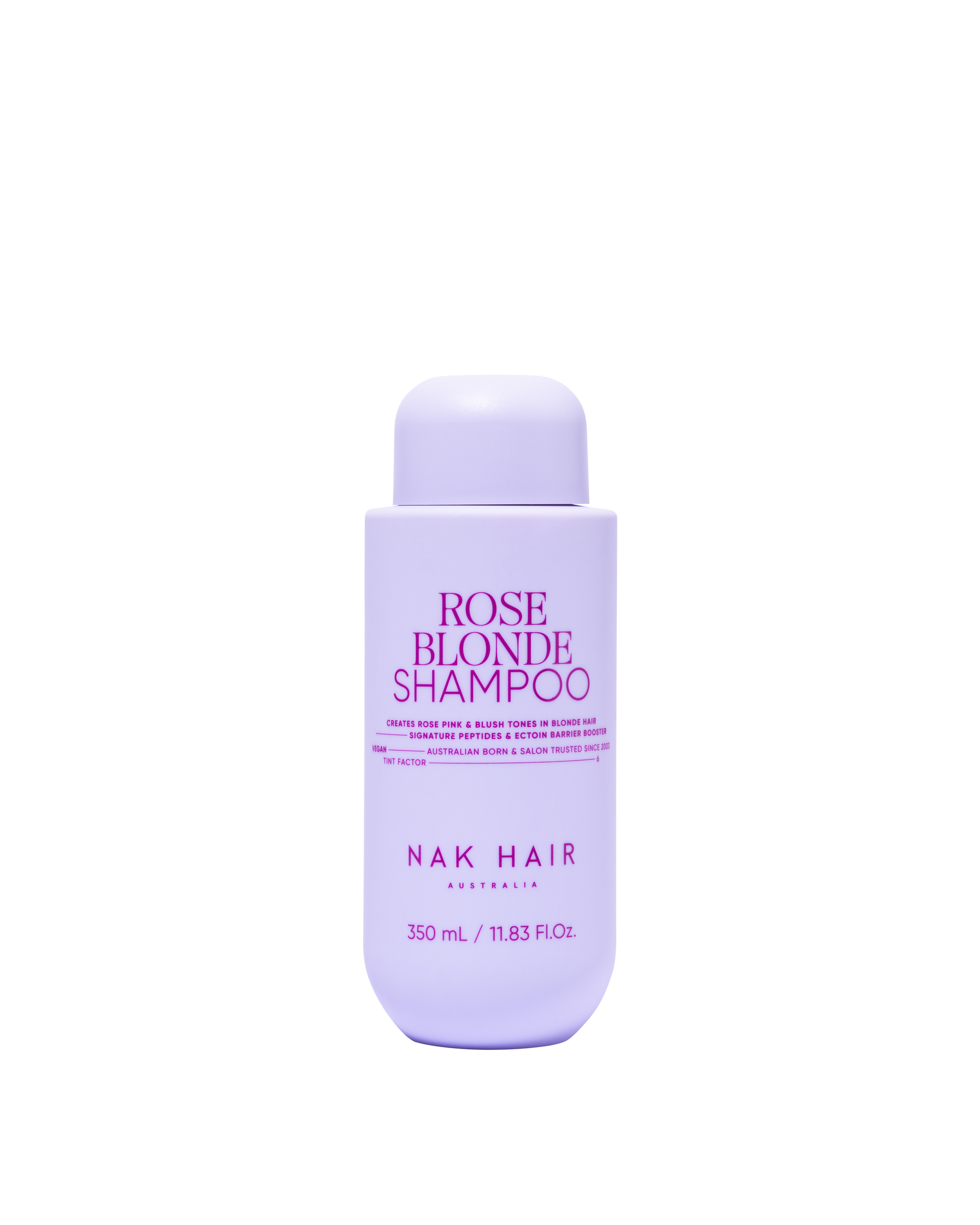 NAK Signature Rose Blonde Shampoo 350ml NEW - Salon Warehouse