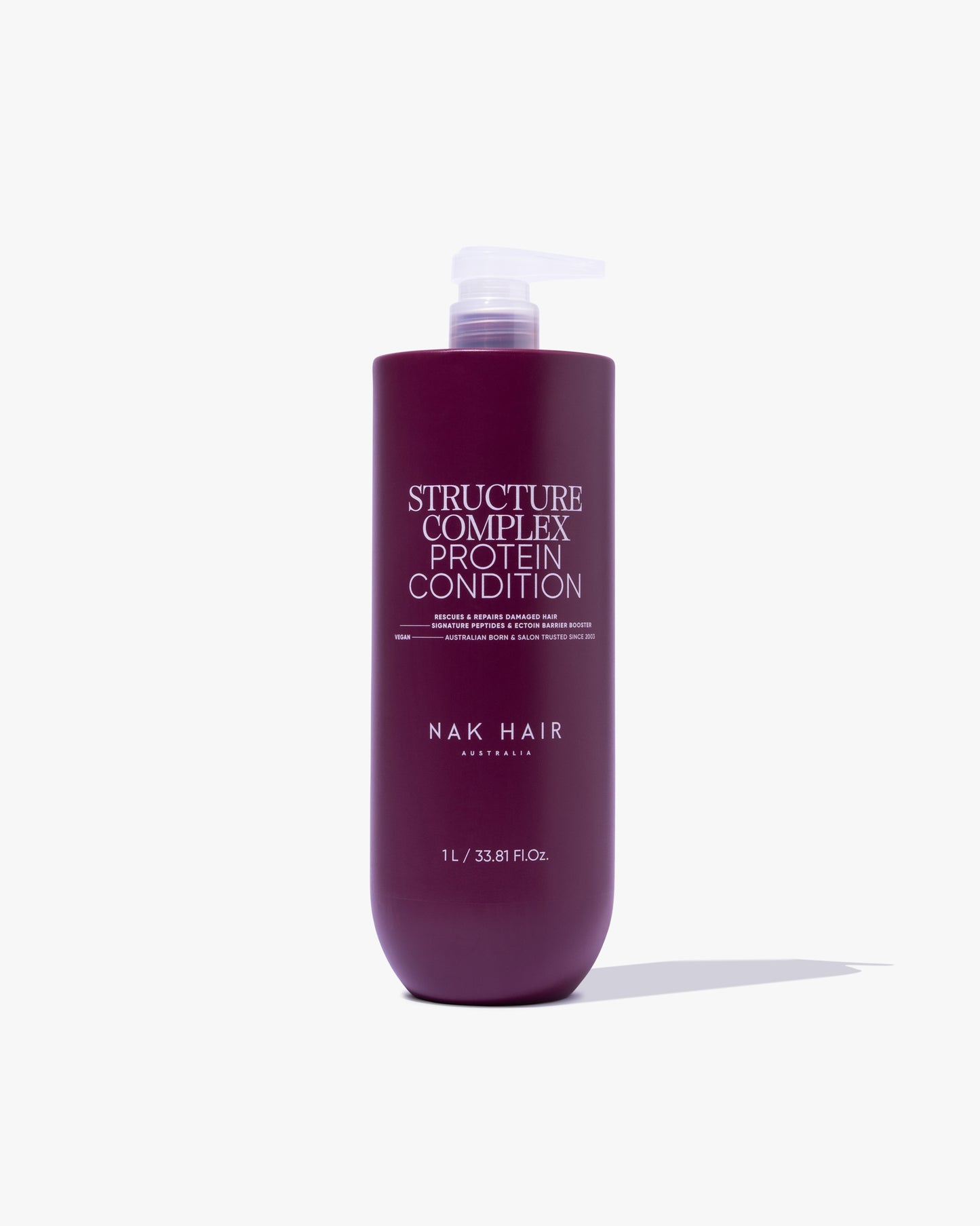 NAK Signature Structure Complex Protein 1000ml Duo NEW - Salon Warehouse