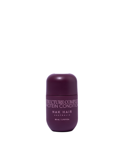 NAK Signature Structure Complex Protein Shampoo & Conditioner 80ml + Structure Complex No.3 Bond Enhancer 50ml Trio NEW