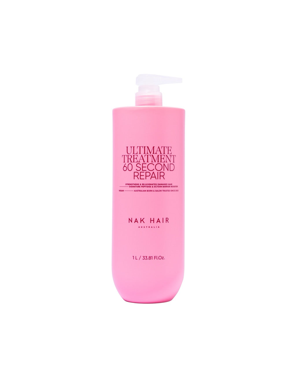 NAK Hair Ultimate Treatment 1000ml NEW - Salon Warehouse