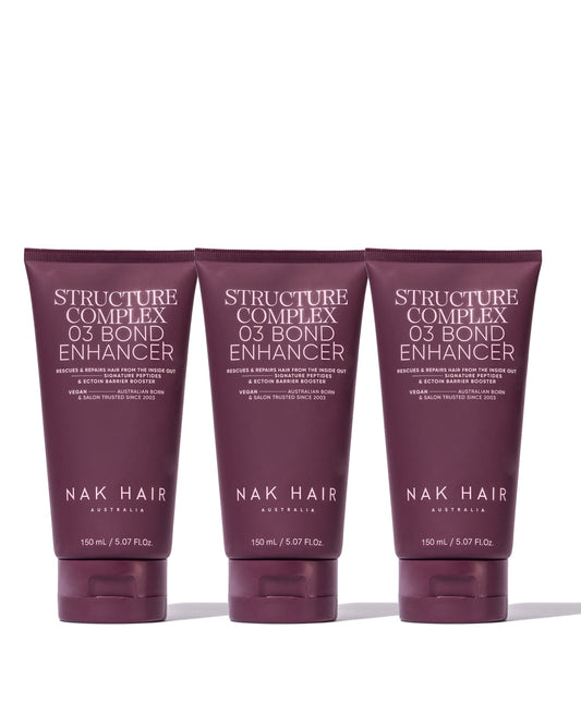 NAK Structure Complex No.3 - Bond Enhancer 150ml NEW Trio - Salon Warehouse