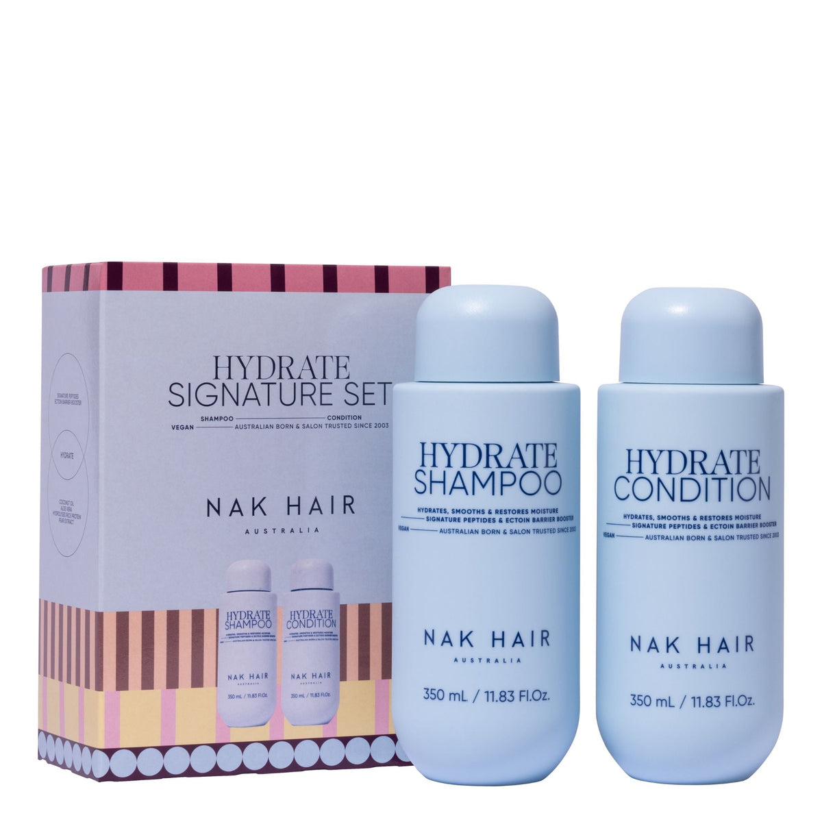 NAK Signature Holiday Hydrate 350ml Duo Gift Pack