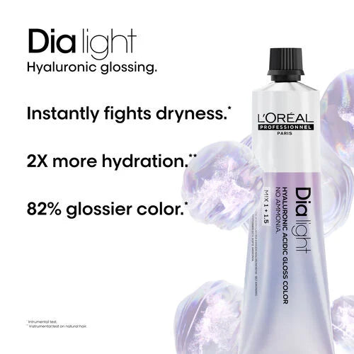 L'Oreal NEW Dia light - Hyaluronic Acidic Gloss Colour 60ml