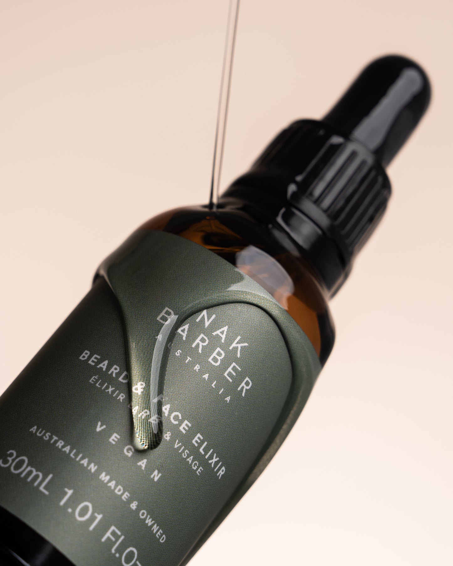 NAK Barber Beard and Face Elixir 30ml - Salon Warehouse