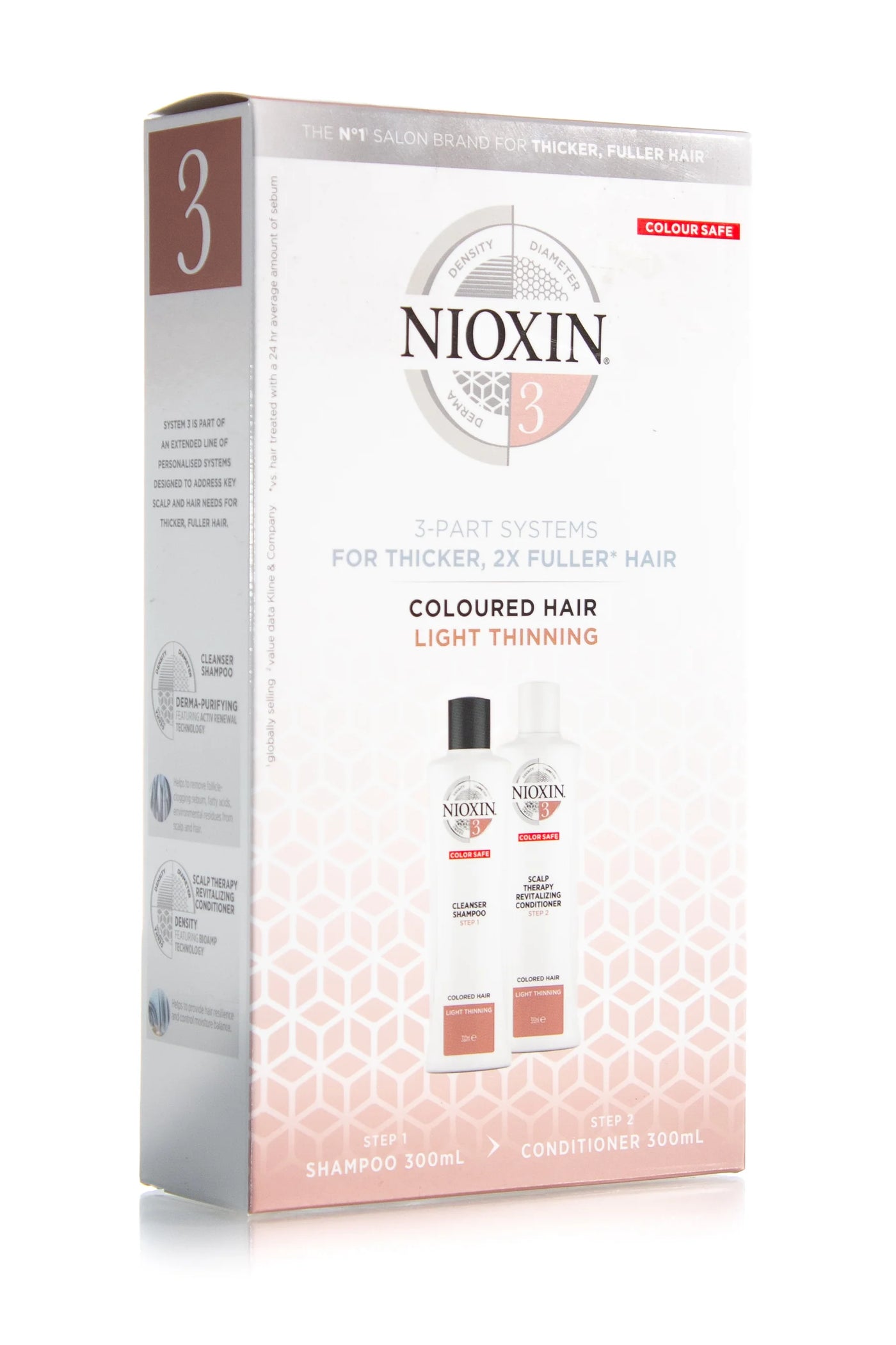 Nioxin System 3 Duo 300ml Shampoo And Conditioner