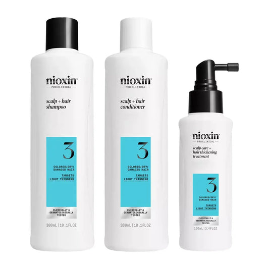 Nioxin PRO CLINICAL Scalp + Hair Thickening System 3 Starter Kit