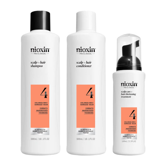 Nioxin PRO CLINICAL Scalp + Hair Thickening System 4 Starter Kit