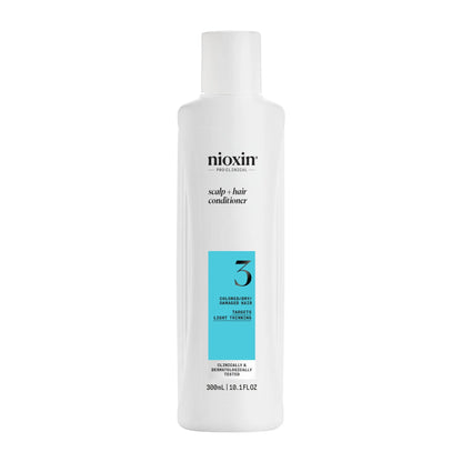 Nioxin PRO CLINICAL Scalp + Hair Thickening System 3 Shampoo & Conditioner 300ml Duo - Salon Warehouse